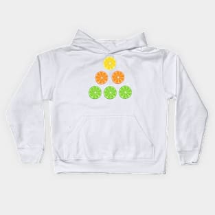 Citrus Fruit Kids Hoodie